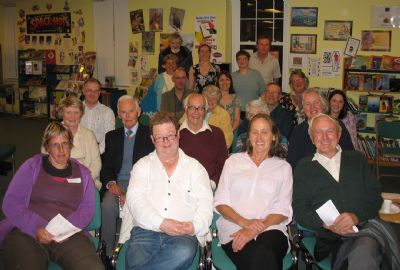 people attending the inaugural meeting of fool.